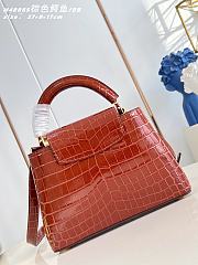 Louis Vuitton Capucines BB Crocodile 27x18x9cm - 5