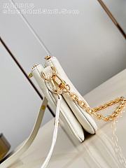 Louis Vuitton Pochette Liv White 24.5x13.5x6.5cm - 4
