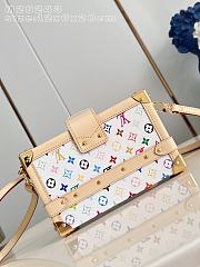 Louis Vuitton Petite Malle White 20x12.5x6cm - 4
