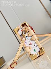 Louis Vuitton Petite Malle White 20x12.5x6cm - 3