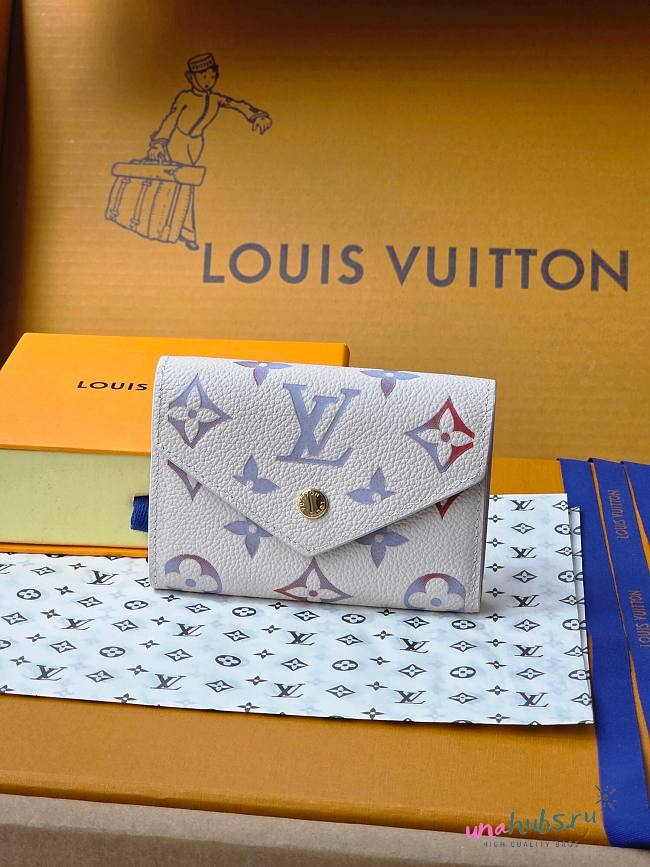 Louis Vuitton Aquarelle Victorine Wallet 11x8x2.5cm - 1