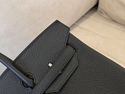 Hermes Birkin 35 Epsom Leather Black Silver 35cm - 2
