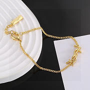 YSL Bracelet silver/gold - 2