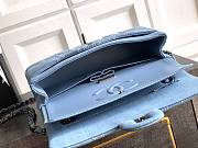 Chanel Flap Bag Denim Blue 25cm - 5