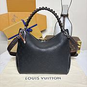 Louis Vuitton Beaubourg Hobo Mm Mahina Black 32x26x17cm - 4
