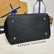 Louis Vuitton Beaubourg Hobo Mm Mahina Black 32x26x17cm - 2