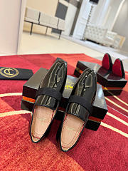 Christian Louboutin Dandydeco Ribbon Leather Loafers  - 3