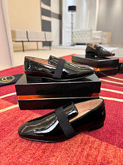 Christian Louboutin Dandydeco Ribbon Leather Loafers  - 2