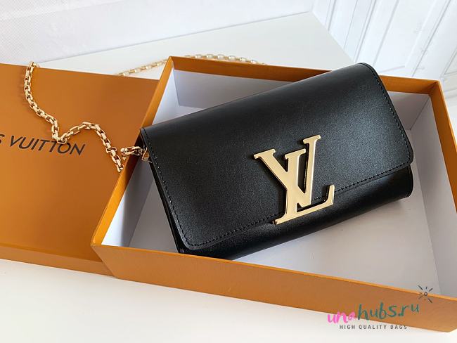 Louis Vuitton Pochette Louise black 23x15x5cm - 1