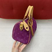 Louis Vuitton Speedy P9 Bandoulière 25 Purple 25x15x15cm - 3
