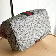Gucci Vanity medium top handle bag monogram 27.5x13x14.5cm - 4