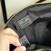 Gucci Vanity medium top handle bag black 27.5x13x14.5cm - 5