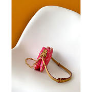 Louis Vuitton Pochette Liv Monogram Rose Ruban 24x13x6.5cm - 5