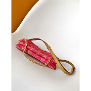 Louis Vuitton Pochette Liv Monogram Rose Ruban 24x13x6.5cm - 3