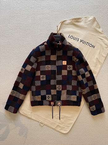 Louis Vuitton Damier Fleece Blouson