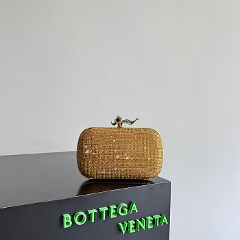 Bottega Veneta knot Gold 19x11.5x5cm