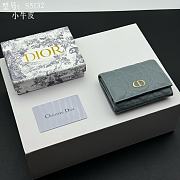 Dior Caro Wallet 11x7.5x2.5cm - 6