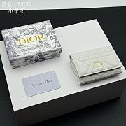 Dior Caro Wallet 11x7.5x2.5cm - 5