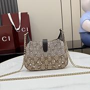 Gucci Jackie Notte Sparkle Sparkly Mini Bag 19.5x18x3.5cm - 2