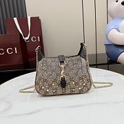 Gucci Jackie Notte Sparkle Sparkly Mini Bag 19.5x18x3.5cm - 1