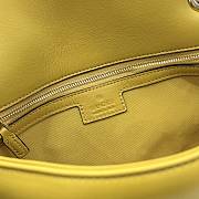 Gucci Marmont shoulder bag in mustard yellow 26cm - 3