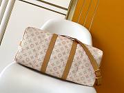 Louis Vuitton Keepall Bandoulière 45 Beige 45x27x20cm - 4