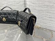 Dior My Mini Bag Black Cannage Lambskin 21x11.5x4.5cm - 4