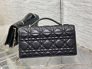 Dior My Mini Bag Black Cannage Lambskin 21x11.5x4.5cm - 3