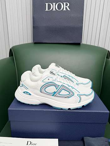 Dior B30 Countdown Sneaker White Technical Mesh 