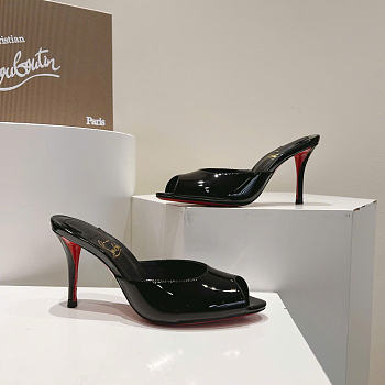 Christian Louboutin Me Dolly Black Patent Heel