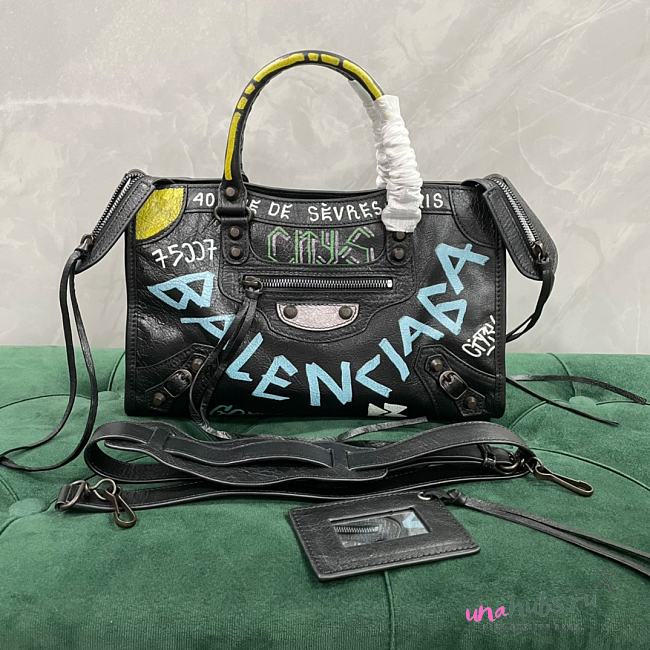 Balenciaga City Graffit bag 30x20x10cm - 1