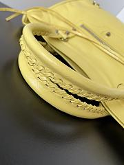Balenciaga Le City Yellow Shoulder Bag Large 38x24x16cm - 4