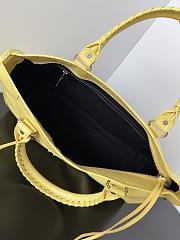 Balenciaga Le City Yellow Shoulder Bag Large 38x24x16cm - 3