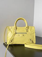 Balenciaga Le City Yellow Shoulder Bag 30x20x10cm - 1