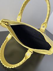 Balenciaga Le City Yellow Shoulder Bag 30x20x10cm - 3