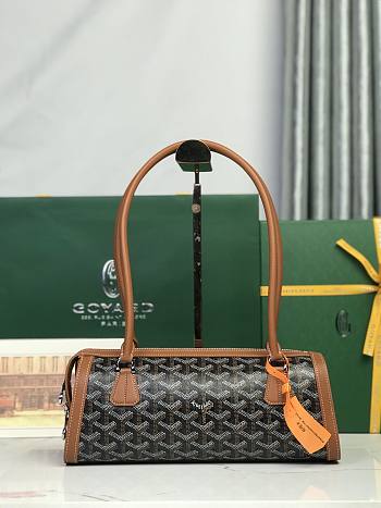 Goyard Bonbonnière bag Brown 30x10.5x12cm