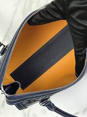 Goyard Bonbonnière bag Navy Blue 30x10.5x12cm - 5
