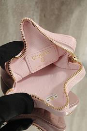 Chanel Mini bag accessories pink 9.8x9.8x2.7cm - 2
