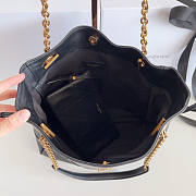 YSL Jamie Shopping Small Lambskin Black 29x28x8cm - 2