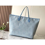 Louis Vuitton Neverfull GM In Damier Python Blue 60x38x23cm - 4