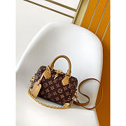 Louis Vuitton Speedy Trunk 20 Monogram Brown 20.5x13.5x11cm - 1