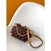 Louis Vuitton Speedy Trunk 20 Monogram Brown 20.5x13.5x11cm - 3
