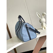 Louis Vuitton Keepall Bandoulière 50 Blue Monogram 50x29x23cm - 4