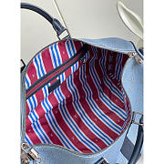 Louis Vuitton Keepall Bandoulière 50 Blue Monogram 50x29x23cm - 2