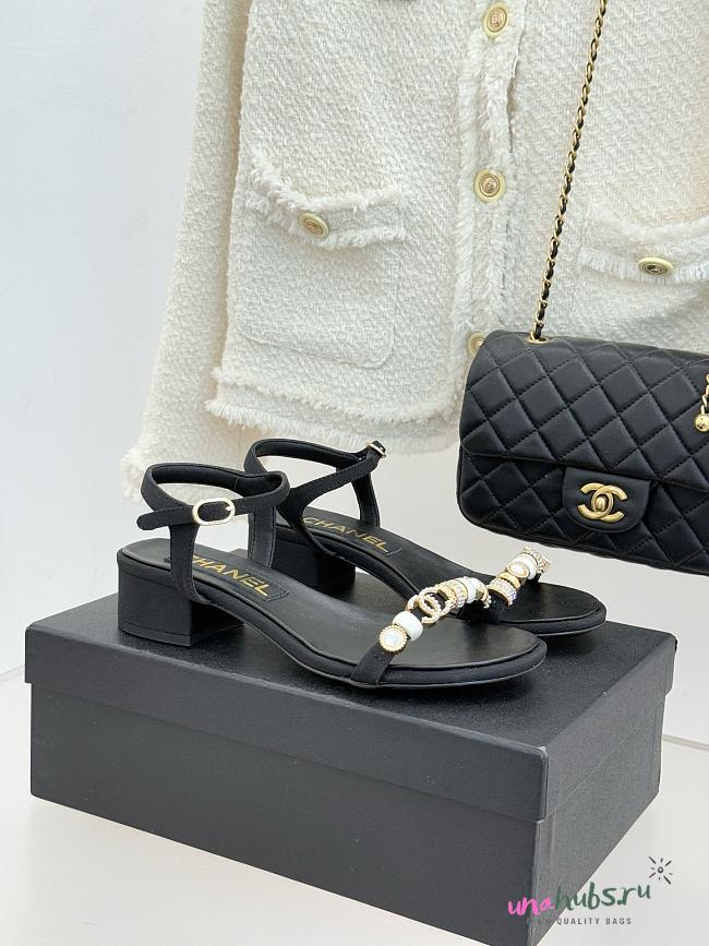 Chanel Black Sandal 02 - 1