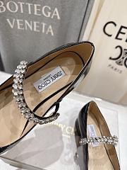 Jimmy Choo Bing leather ballerina shoes - 4