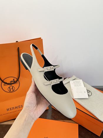 Hermes Mila slingback
