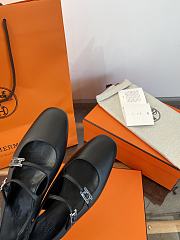 Hermes Mila slingback black - 2