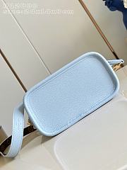 Louis Vuitton Neverfull Bandoulière Inside Out BB H33 Blue - 24x14x9 cm - 5