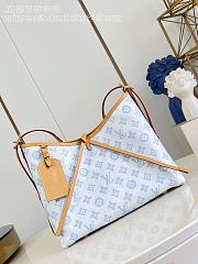Louis Vuitton CarryAll PM Blue 29x24x12cm  - 1